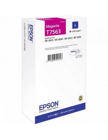 Cartus cerneala original Epson C13T756340, T75634