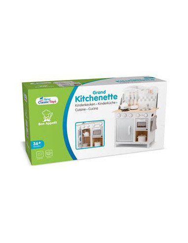 Bucatarie Bon appetit Deluxe Alb/Argintiu,NC11061