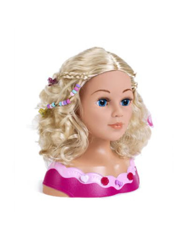 Bust papusa Emma pentru machiat si coafat - mare,TK5392