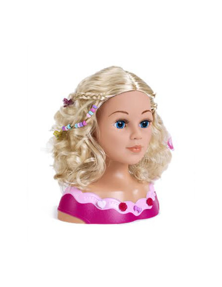 Bust papusa Emma pentru machiat si coafat - mare,TK5392