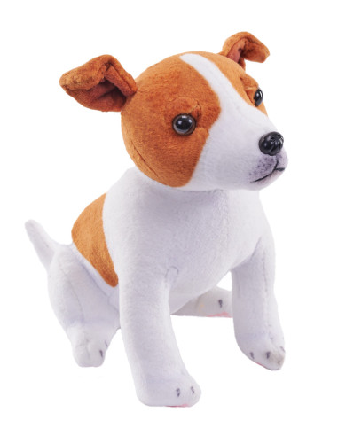 Caine de salvare cu sunet JACK RUSSELL TERRIER - Jucarie Plus