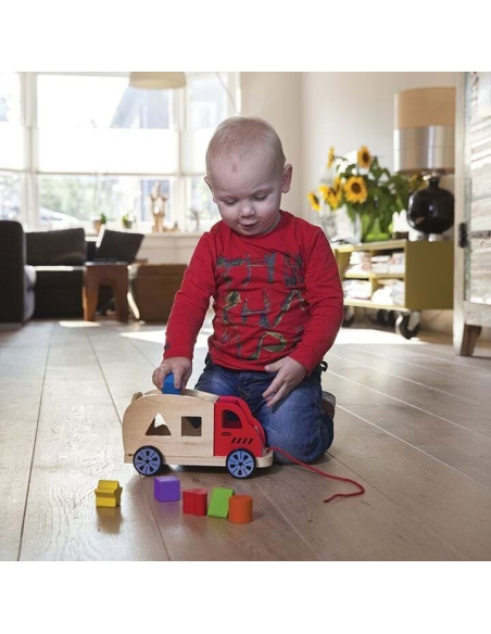 Camion Shape Sorter cu 6 forme,NC10564 Camion Shape Sorter cu 6 forme,NC10564