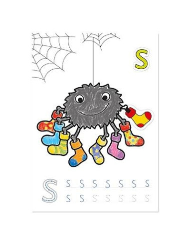 Carte de colorat cu activitati in limba engleza si abtibilduri