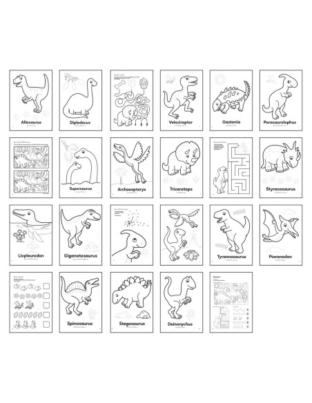 Carte de colorat cu activitati in limba engleza si abtibilduri