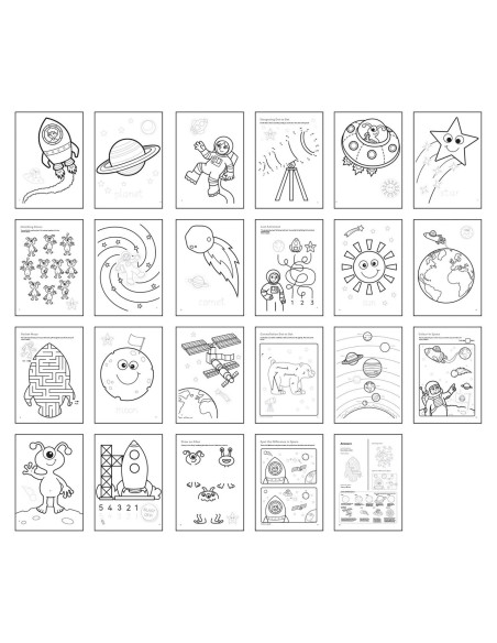 Carte de colorat cu activitati in limba engleza si abtibilduri