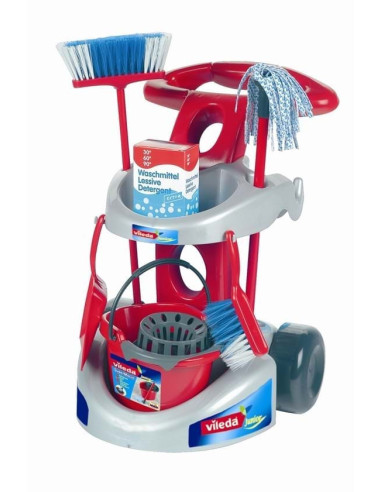Jucarie - Carucior cu accesorii pentru menaj - Vileda,TK6721