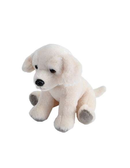 Catel Labrador Alb - Jucarie Plus Wild Republic 13 cm,WR25534