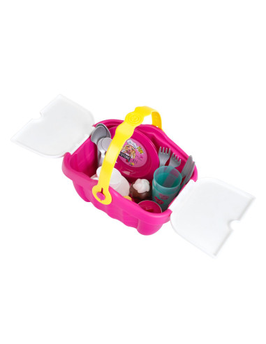 Cos picnic Barbie cu accesorii,TK9527