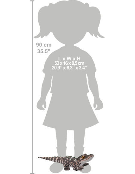 Crocodil - Jucarie Plus Wild Republic 30 cm,WR22559