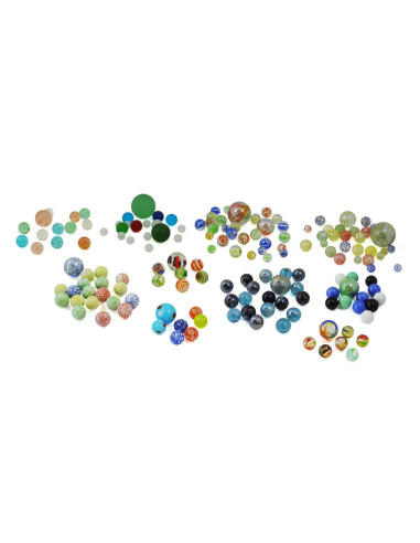 Cutie cu 163 bile colorate,BKPM855