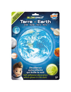 Decoratiuni de perete fosforescente - Planeta Pamant,BK3DF2 2
