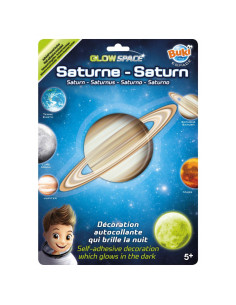 Decoratiuni de perete fosforescente - Planeta Saturn,BK3DF4 2