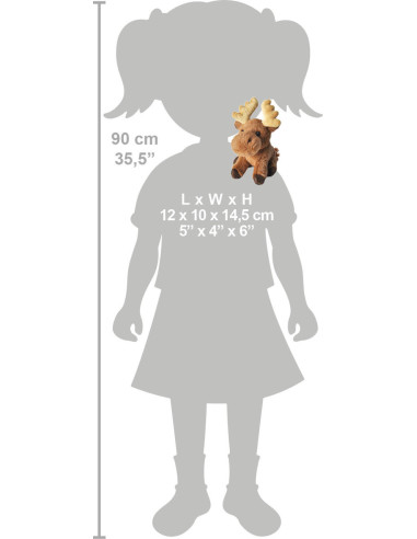 Elan - Jucarie Plus Wild Republic 13 cm,WR21182