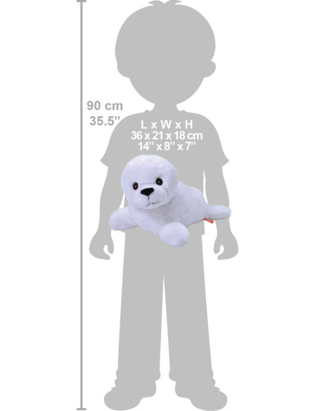 Foca Ecokins - Jucarie Plus Wild Republic 30 cm,WR24764