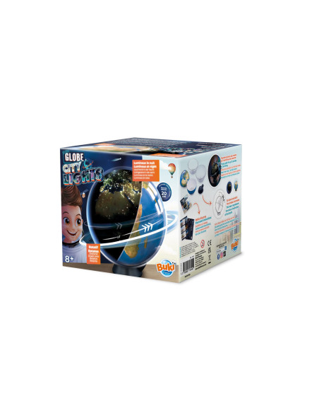 Glob terestru ziua - Luminile oraselor noaptea,BK7347