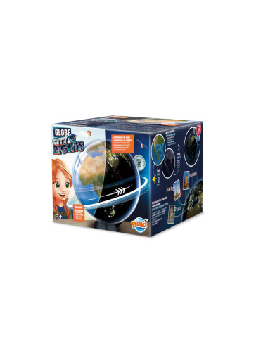 Glob terestru ziua - Luminile oraselor noaptea,BK7347