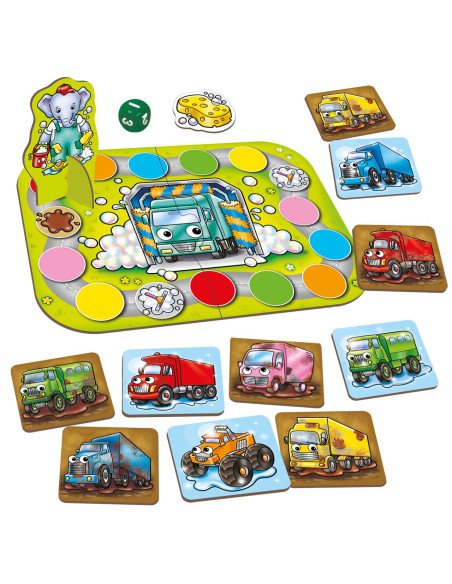 OR118,Joc de societate Camioane Noroioase MUCKY TRUCKS