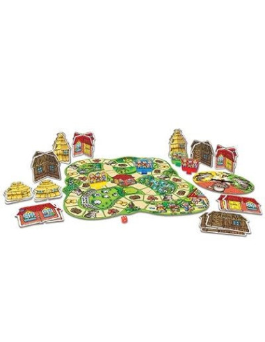 Joc de societate Cei trei purcelusi THREE LITTLE PIGS,OR081