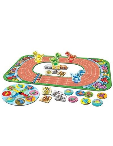 Joc de societate Intrecerea dinozaurilor Dinosaur Race,OR086