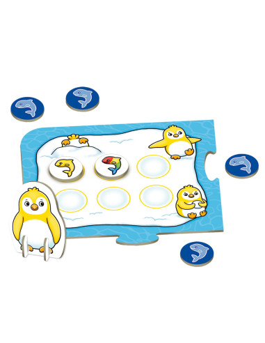 OR119,Joc de societate Pinguini Mici si Flamanzi HUNGRY LITTLE PENGUINS