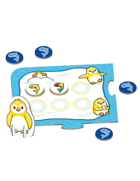 OR119,Joc de societate Pinguini Mici si Flamanzi HUNGRY LITTLE PENGUINS