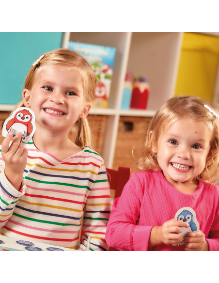 OR119,Joc de societate Pinguini Mici si Flamanzi HUNGRY LITTLE PENGUINS