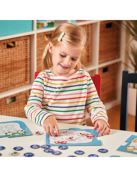 OR119,Joc de societate Pinguini Mici si Flamanzi HUNGRY LITTLE PENGUINS