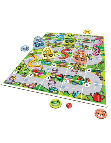 OR120,Joc de societate Serpi si Scari MY FIRST SNAKES AND LADDERS