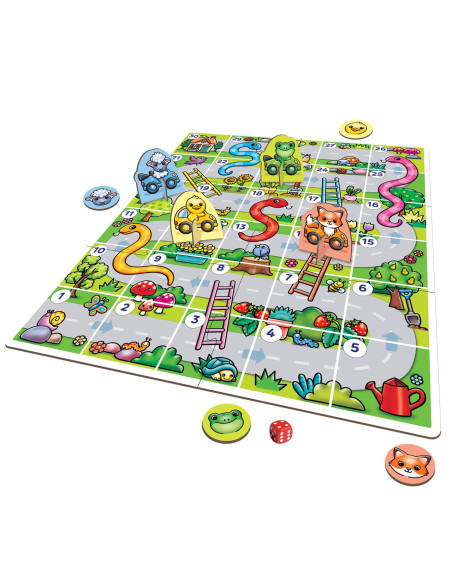 OR120,Joc de societate Serpi si Scari MY FIRST SNAKES AND LADDERS