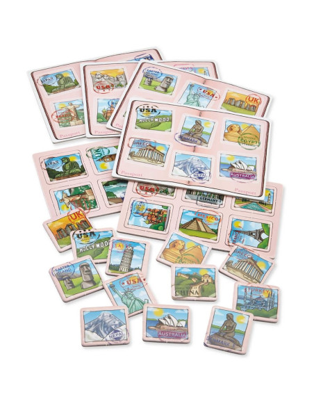 Joc educativ Atractii Turistice LANDMARK LOTTO,OR364