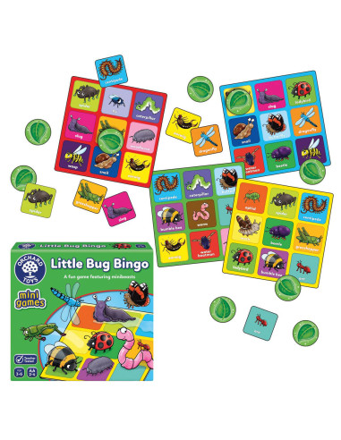Joc educativ Bingo Mica Insecta LITTLE BUG BINGO,OR359