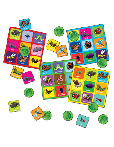 Joc educativ Bingo Mica Insecta LITTLE BUG BINGO,OR359