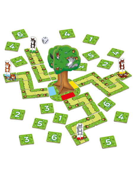 Joc educativ cu numere Veveritele NUTTY NUMBERS,OR121