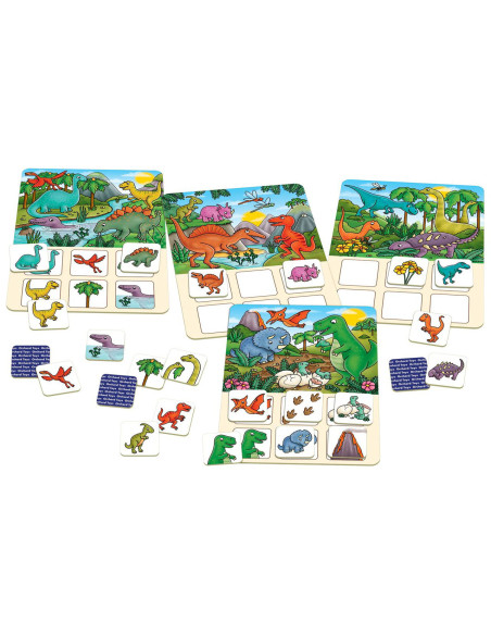 Joc educativ Dinozaur DINOSAUR LOTTO,OR036