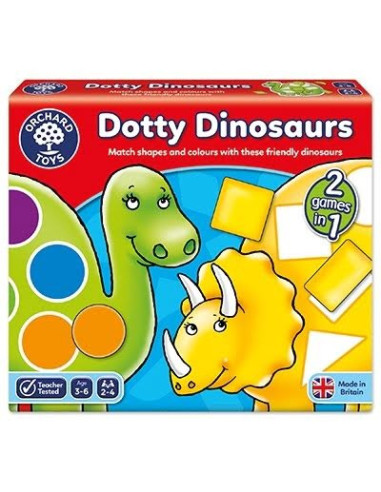 Joc educativ Dinozaurii cu pete DOTTY DINOSAURS,OR062