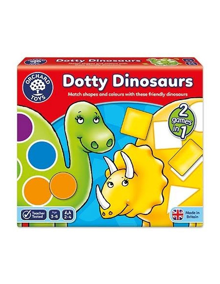 Joc educativ Dinozaurii cu pete DOTTY DINOSAURS,OR062