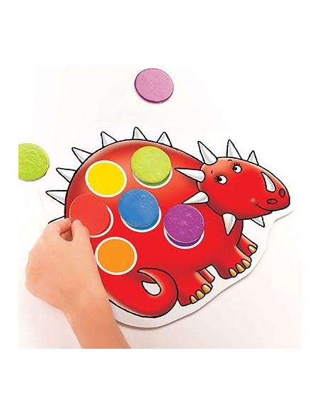 Joc educativ Dinozaurii cu pete DOTTY DINOSAURS,OR062