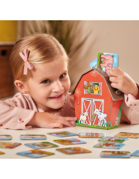 OR117,Joc educativ Familii de la Ferma FARMYARD FAMILIES