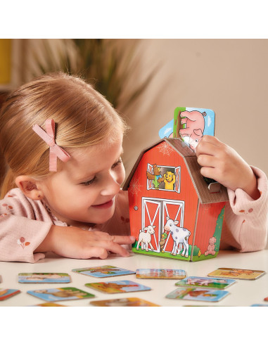 OR117,Joc educativ Familii de la Ferma FARMYARD FAMILIES
