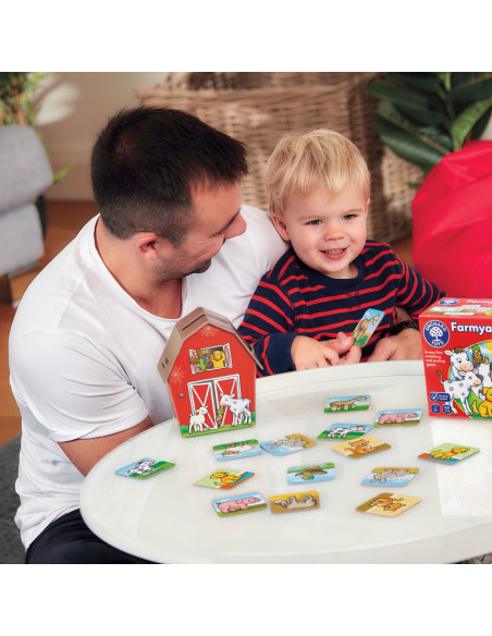 OR117,Joc educativ Familii de la Ferma FARMYARD FAMILIES