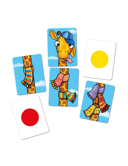 Joc educativ Girafe cu Fular GIRAFFES IN SCARVES,OR070