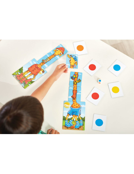 Joc educativ Girafe cu Fular GIRAFFES IN SCARVES,OR070