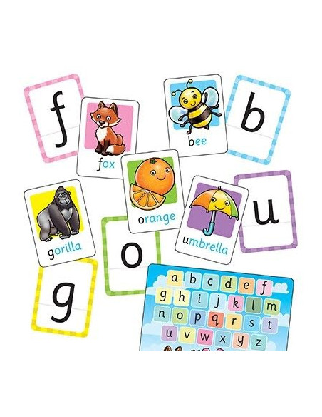 Joc educativ in limba engleza ALPHABET FLASHCARDS,OR024