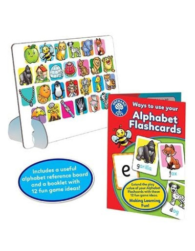 Joc educativ in limba engleza ALPHABET FLASHCARDS,OR024