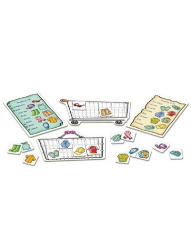 Joc educativ in limba engleza Lista de cumparaturi Haine,OR091