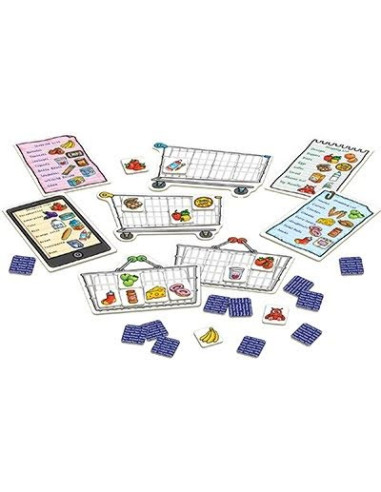 Joc educativ in limba engleza Lista de cumparaturi SHOPPING