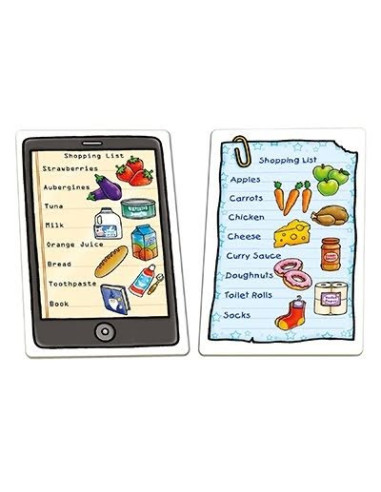 Joc educativ in limba engleza Lista de cumparaturi SHOPPING