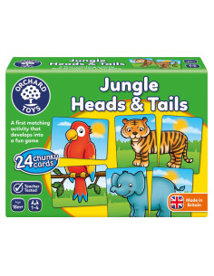 Joc educativ Jungla JUNGLE HEADS & TAILS,OR058 2