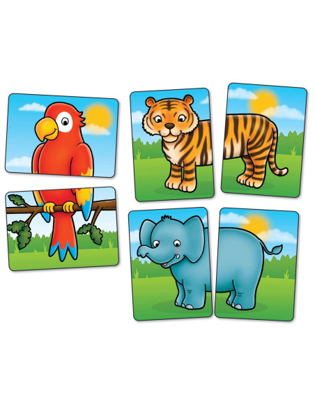 Joc educativ Jungla JUNGLE HEADS & TAILS,OR058