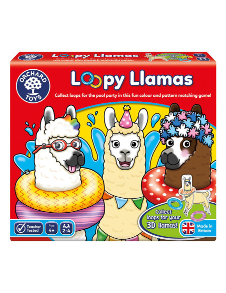Joc educativ Lame cu colaci LOOPY LLAMAS,OR099